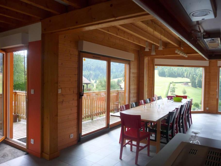 Grand Valtin : Chalet Ecolo 4 Etoiles 14 Personnes Ban-sur-Meurthe-Clefcy 외부 사진
