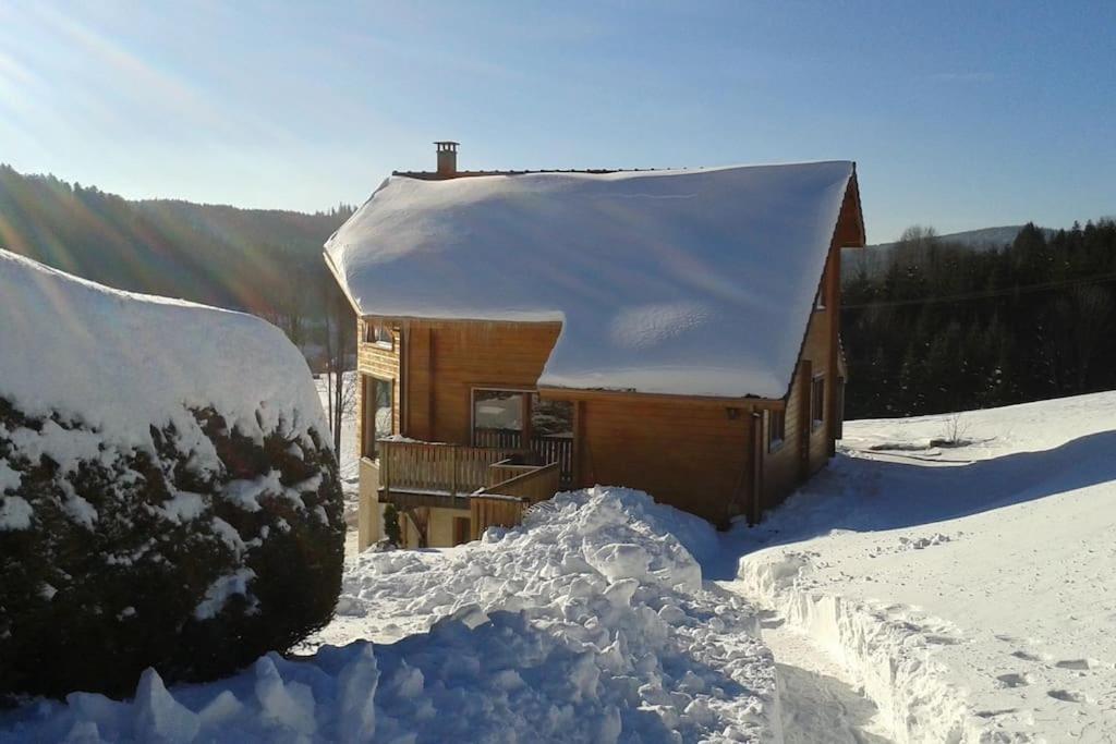 Grand Valtin : Chalet Ecolo 4 Etoiles 14 Personnes Ban-sur-Meurthe-Clefcy 외부 사진